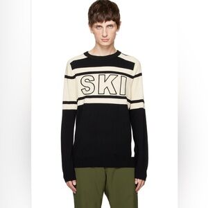 Perfect Moment Black 'Ski' Sweater size XXL